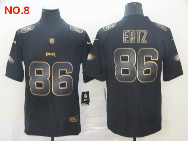 Men's Philadelphia Eagles #86 Zach Ertz Jersey NO.8;